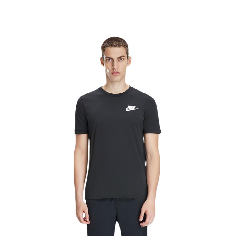 Nike Men's NSW Sportswear Tech Fleece Short-Sleeve Top 'Black' 833893-010