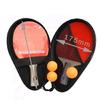Gourd Shape Pingpong Paddle Bag Zippers Handbag Hard Shell Table Tennis Rackets Bag Tennis Table Accessory Organizers