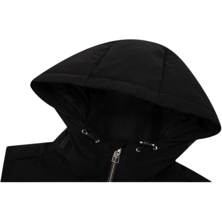 Calvin Klein Year Of The Dragon Spring Festival Collection New Year Embroidered Duck Down Hooded Vest Men Vests Space-Black J400359