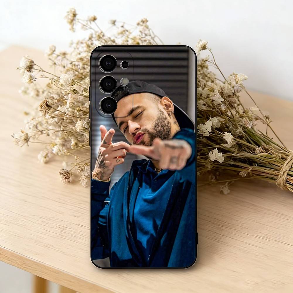 F-Football 10 N-Neymar J-jr Custodia per Telefono Silicone Nero Morbido Per Samsung S25,S24,S21,S22,S23,S30,Ultra,S20,Plus,Fe,Lite