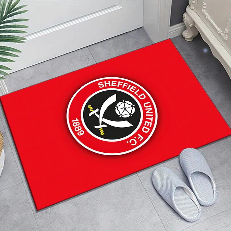 1pc Football Team Design Area Rug - Non-Slip, Soft & Cozy Floor Mat for Living Room, Bedroom, Office - Indoor/Outdoor Decorative Carpet