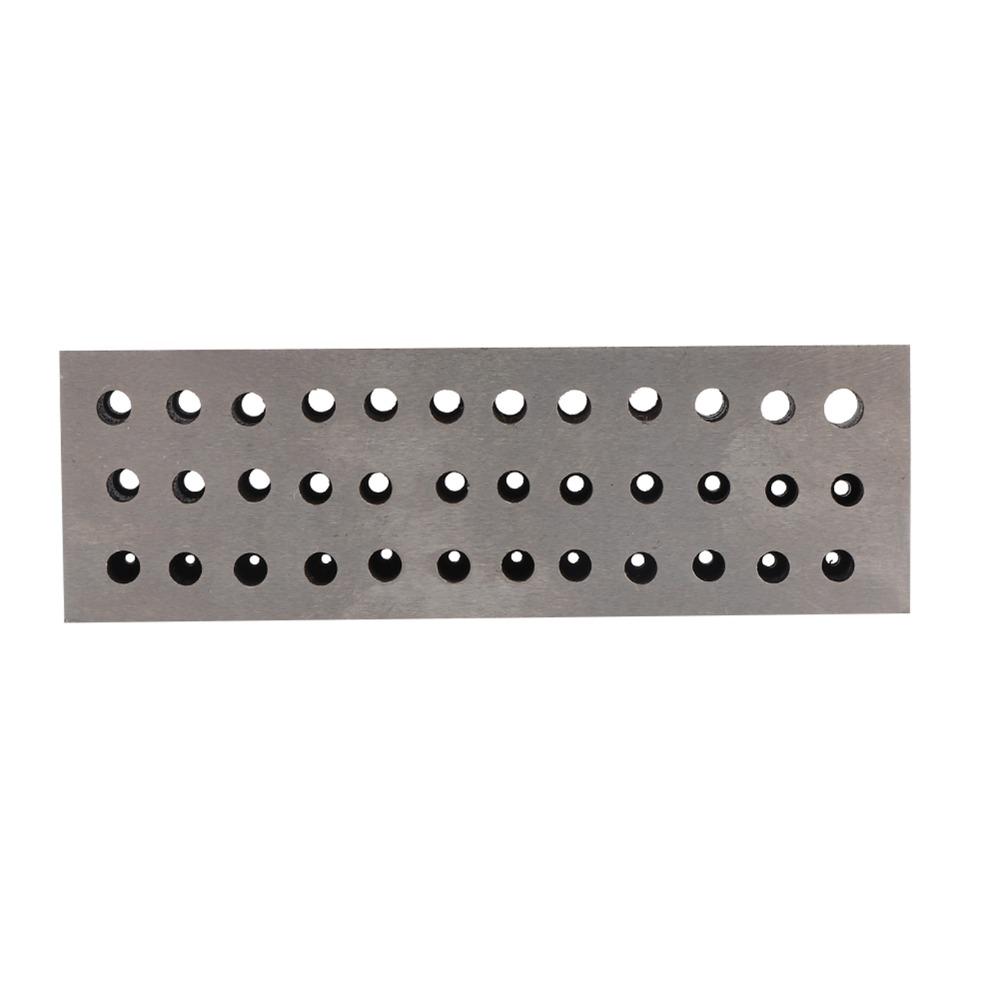 Metal Plate Punching Plate 36 Holes Watch Repairing Tool Precision Drilling Plate  Clock Repair