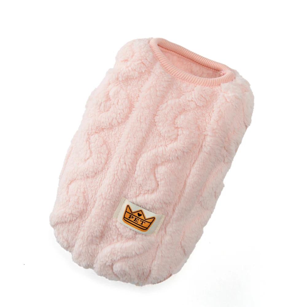 Warm Fleece Pullover Sweatshirt Soft Cat Clothes for Small To Medium Dogs Cats Sphynx Puppy Kitten Coat Pet Costume for Autumn W