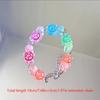 Cartoon Funny Luminous Turtle Bracelet Multi-Color Glow In The Dark Dopamine All-Match Adjustable Bracelet Couple Accessory Gift