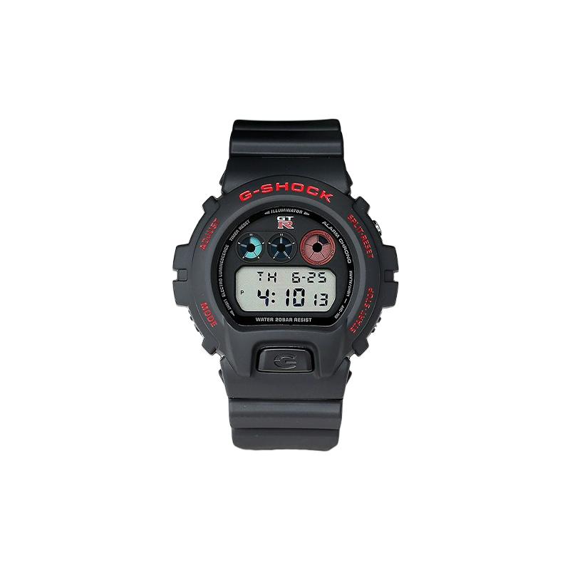 

Casio G-SHOCK x NISSAN GT-R 2020 Commemorative Limited Edition Quartz Movement Resin Strap Japanese and Korean Watch Men s Watch Black Dial DW-6900GTR чёрный