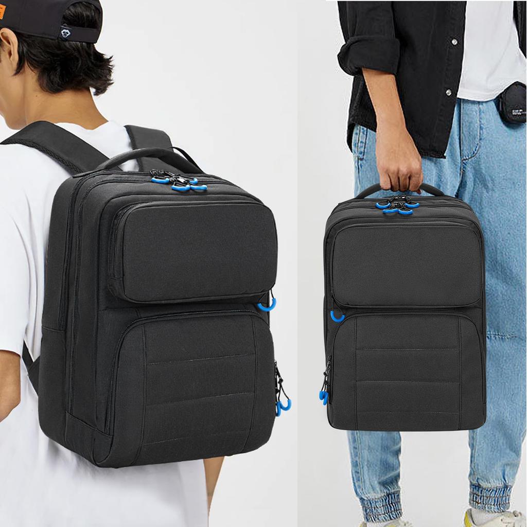 Trunab Switch Case, Storage Bag for Nintendo Switch/Lite/OLED (OLED Model), Holds 24 Game Cards, Stream Deck Case, Switch Backpack