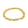 Bracelet - LUXENTER - Asgoth - Brilliant Cubic Zirconia - 18 Carat Yellow Gold - 18 Cm