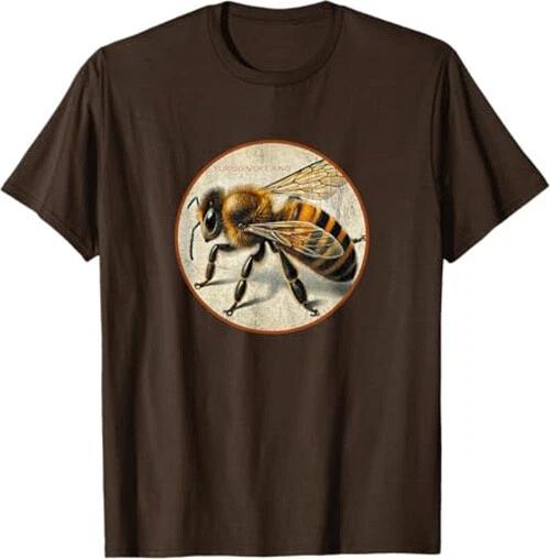 

Colorful Retro Honeybee Vintage Design T-Shirt *NEW* 10 Colors M