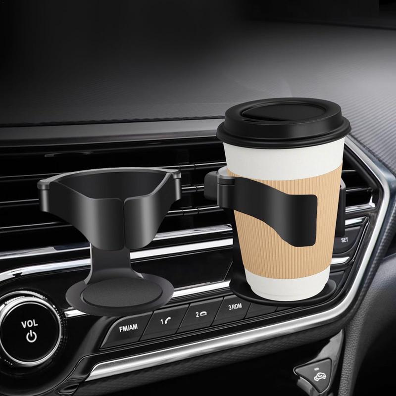 Car Beverage Holder Auto Air Vent Adjustable Drink Cup Holder Large Capacity Vehicle Storage Tool for Universal Car Cup Holder