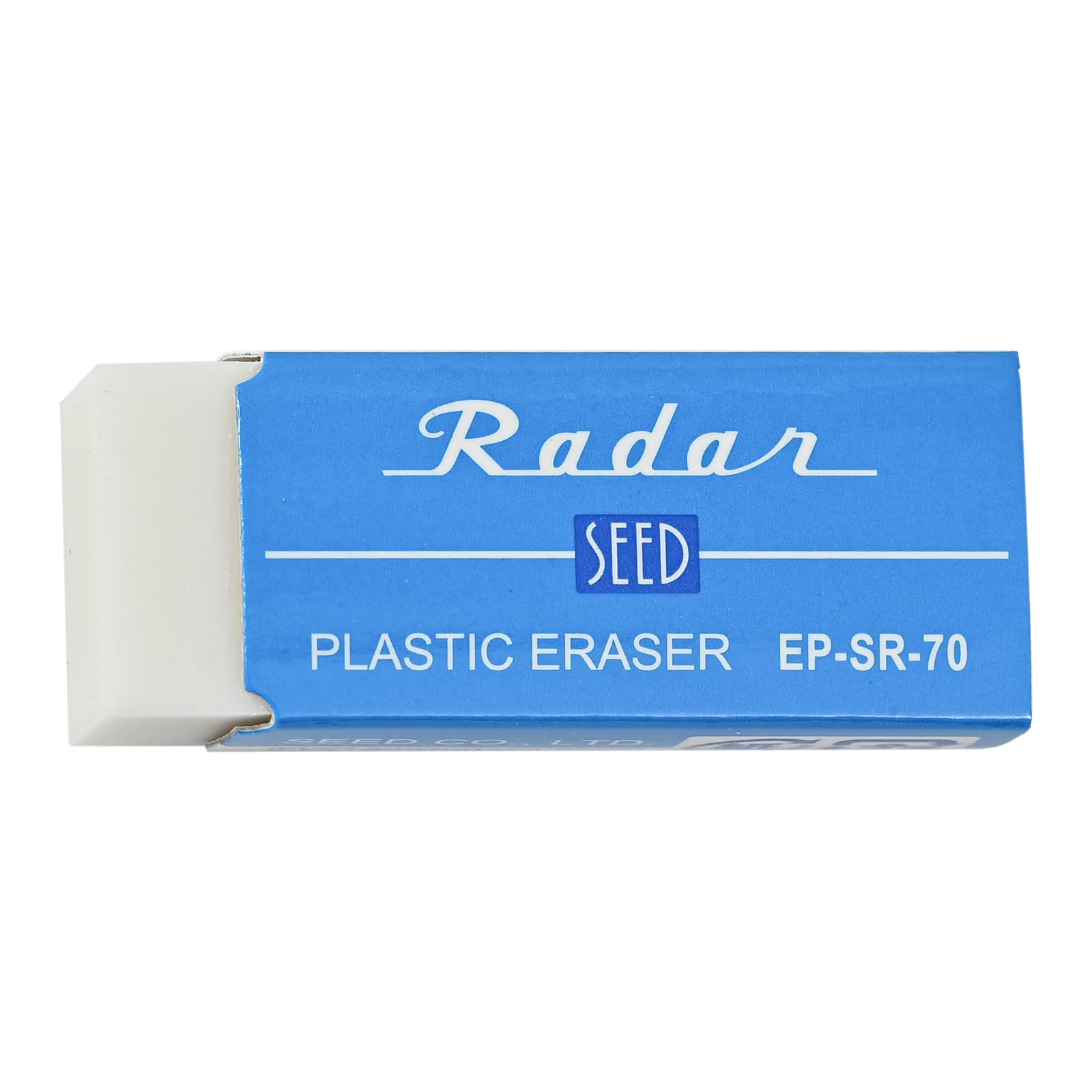 Seed Radar 40 pieces SR-70 Eraser, (EP-SR-70-40P) белый