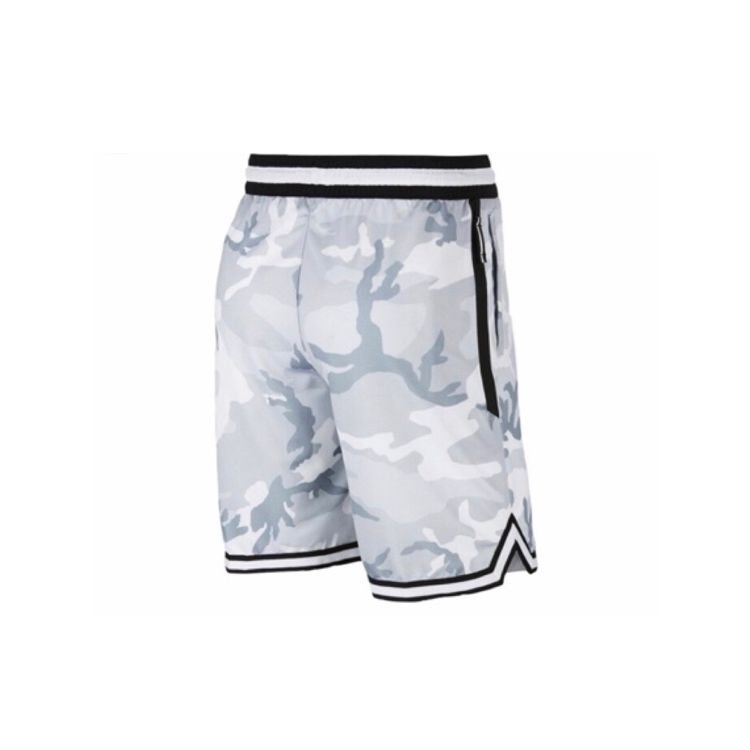 Nike Camouflage Side Stripe Basketball Shorts Men Bottoms Blue White BV7736-012