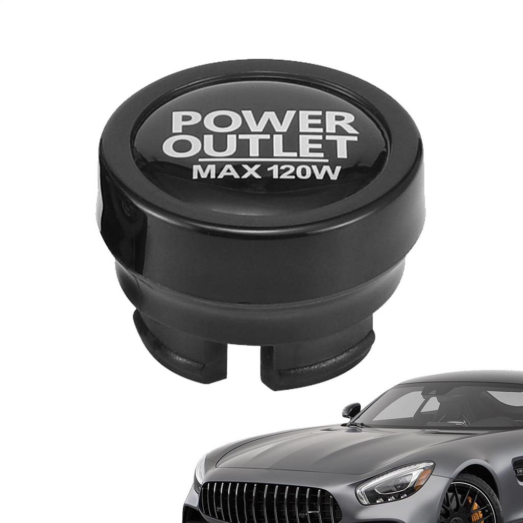 Car Lighter Plug Cigarette Cigarette Socket Cap Dustproof Lighter Socket Plug Cover Cigarette Socket