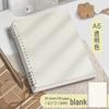 Retro B5 Top-Flip Detachable Ring Binder Notebook - Hand-Friendly Design