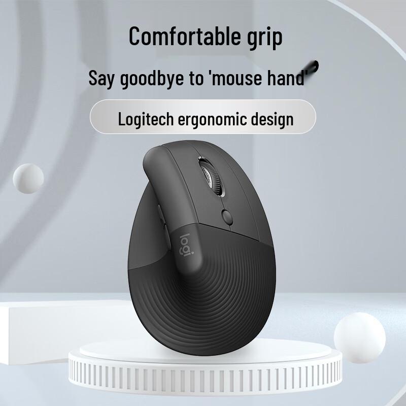 

Logitech Lift Wireless Ergonomic Vertical Mouse Medium Hand (10.5-11.5 cm)