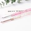 Multiple Size Crochet Hook Set with Gauges Storage Bag Ergonomic Handle Efficient Knitting Projects Solution
