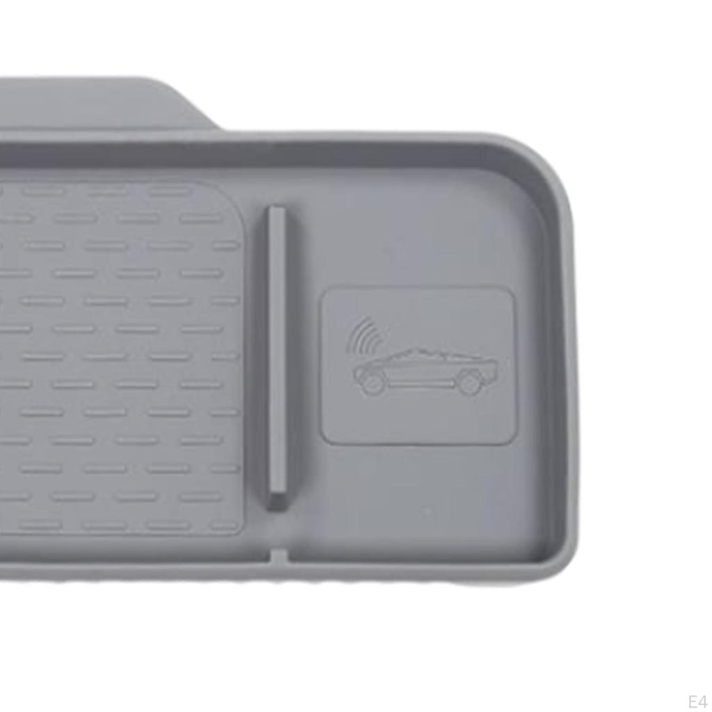 Dashboard Center Console Tray Silicone Professional for Model 3 Y