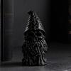 3D Printed Halloween Figurine Skeleton Gnome Figurine, Gothic Skull Goblin Statue, Spooky Collectible Statue Desktop Ornament for Home Office & Party