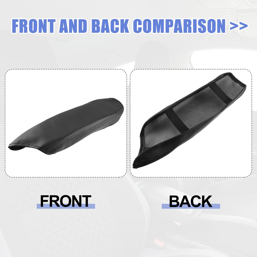 UXCELL Car Center Console Armrest Box Cover for Toyota C-HR 2016-2023 Pad Interior Anti-Scratch Faux Leather Right Hand Drive