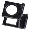 Lente d'ingrandimento 10X 28mm Pieghevole con Scala per Ispezione Tessile Strumento in Vetro Ottico per Esame Dettagliato