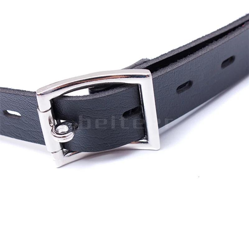 Manyjoy Pu Leather Eye Mask  Bondage Blindfold Adult Game Sex Toys For Couples Sexy Erotics Tools Sex Aid Party Unisex