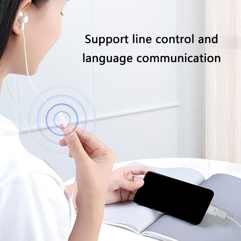 USB C Converters for Phone 15 16 Headphone Audios Adapter for Stable and Secure Connection for Home