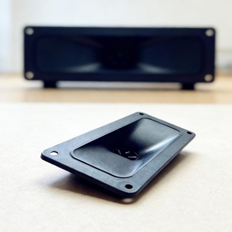 2PCS Horn Tweeter Speaker Accessory Enhances High Frequency Sound And Detailed Sound Reproduction