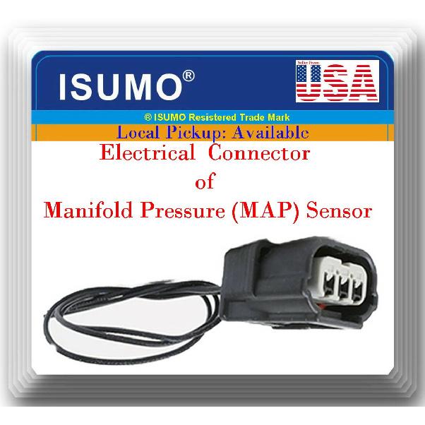 2006- Acura Honda Manifold Pressure MAP Sensor Connector Fits: 37830-RNA-A01 | Pressure Sensor
