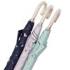 Moonbat Long Perfect for and Rain or Premium Light Heat and UV Blue [Paul & Joe] Women's Parasol, Commuting, School, Shine, Blocking, Protection,