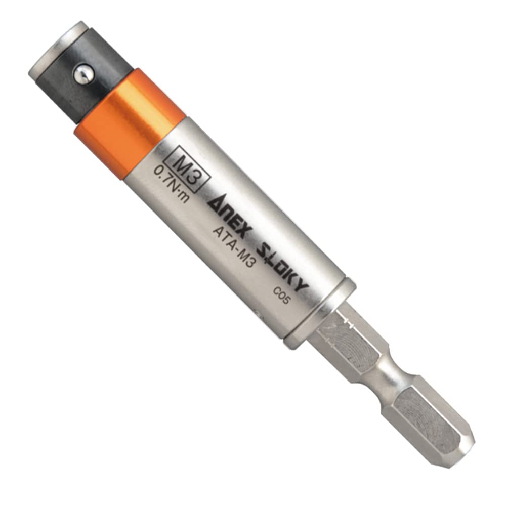 

ANEX Переходник для крутящего момента для электрического M3 ATA-M3 Работа, (0.7 Н м)