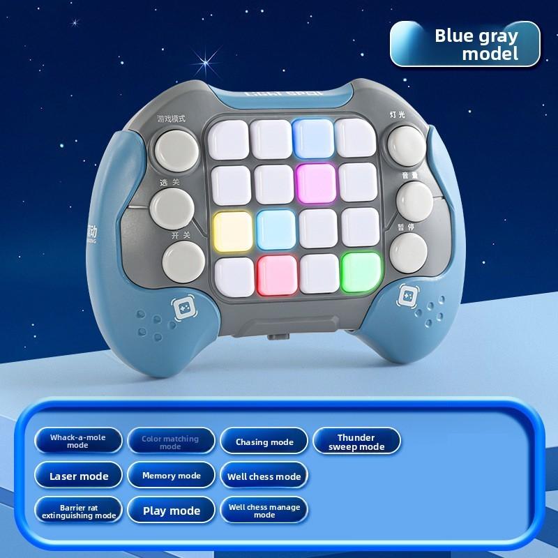 Educational Kid Light And Sound Button Toy With Battery Power For Training Brain