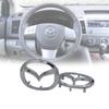Mazda M3 M6 Center Badge Adhesive Car Interior Exterior Vehicle Enhancements