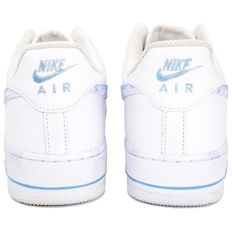 Nike Air Force 1 07 Multifloral Enchantment, Hazy Planet, Box Abrasion Resistant Low top Skateboard Shoes Unisex CW2288-111(Team113-S-BOX)