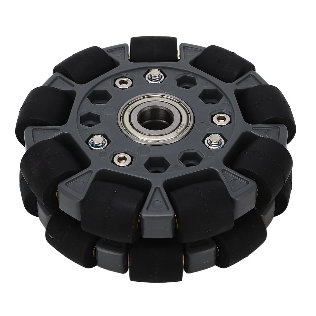 100mm Robot Omni Directional Wheel with Center Bearing Robot Wheel Replacement for Robot Car