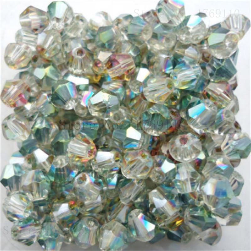 Isywaka Sale U Pick Color 3mm 4mm 6mm 8mm Bicone Austria Crystal Bead Charm Glass Bead Loose Spacer Bead for DIY Jewelry Making