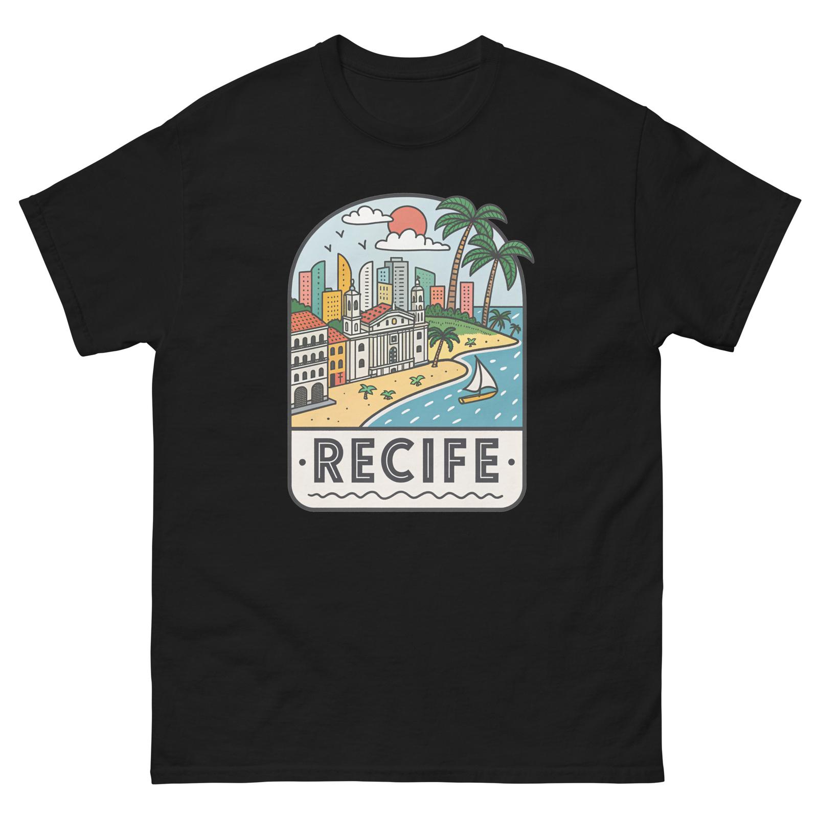 Recife World Travel Urban Area City T-Shirt S