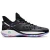 Anta Lightweight Series Shock Absorbing Durable Low Top Basketball Shoes Men Sneaker Black Purple 112421614-3
