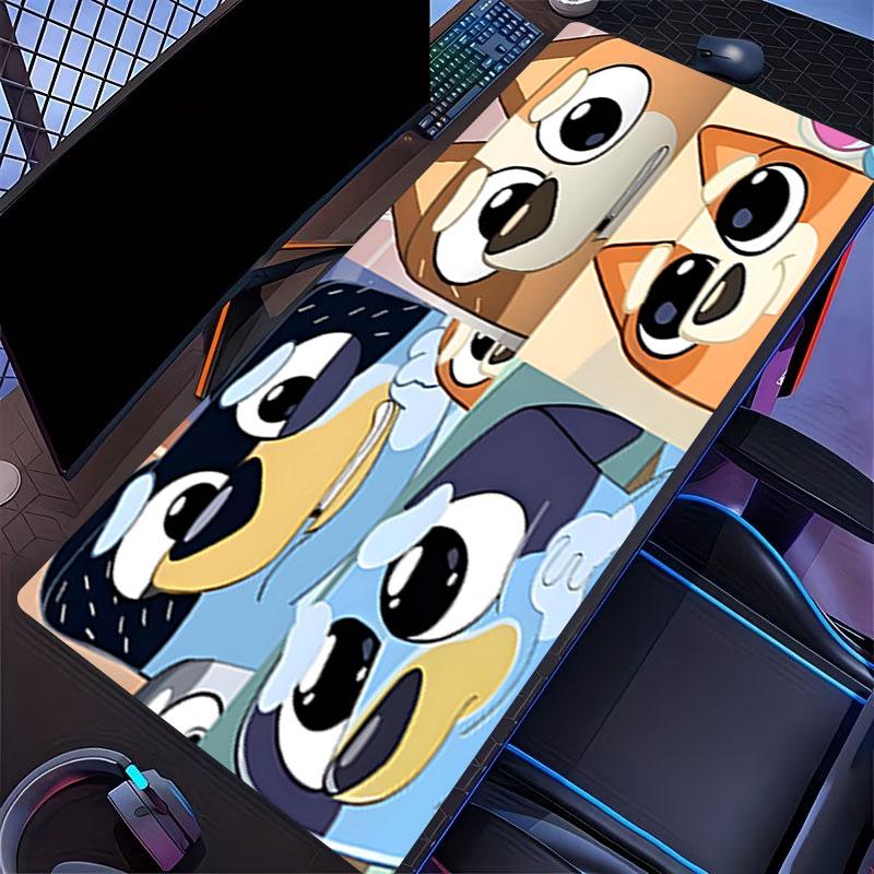 Bluey Print Mouse Pad, for Keyboard Pad Laptop PC Mat for Office Home Use, Desk Decor, Perfect Birthday Gift for Gamers