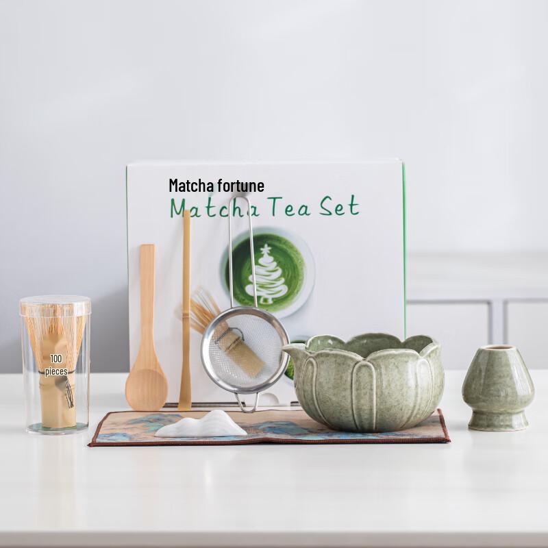 Kiln Red Lotus Matcha Tool Set