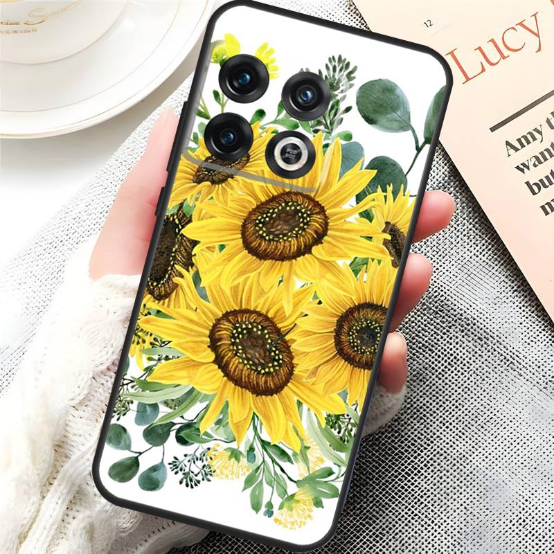 Summer Daisy Sunflower Floral Cover For OnePlus 15 13 13R 13T 12 12R 10T 11 10 Pro OnePlus Nord CE 5 3 4 Lite N20 N30 Case