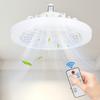 

LED Fan Light with Remote Dimming And Wind Speed Control, Silent Fan Light, Ultra-thin E27 Screw Mouth Dormito… More