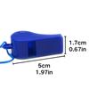 5/16pcs 5cm Plastic Whistles, Random Color HighPitch Durable Referee Sports Whistles for Game Coaching, PE Class YMY