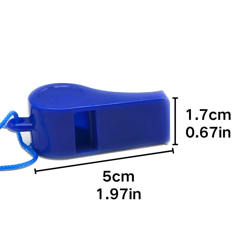 5/16pcs 5cm Plastic Whistles, Random Color HighPitch Durable Referee Sports Whistles for Game Coaching, PE Class YMY