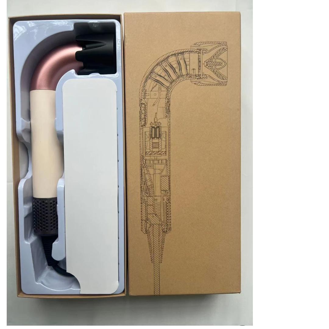 

Professional Curved Nozzle Hair Dryer - High-Speed Negative Ion Fast Drying Blow Dryer for Salon and Household 1.8m