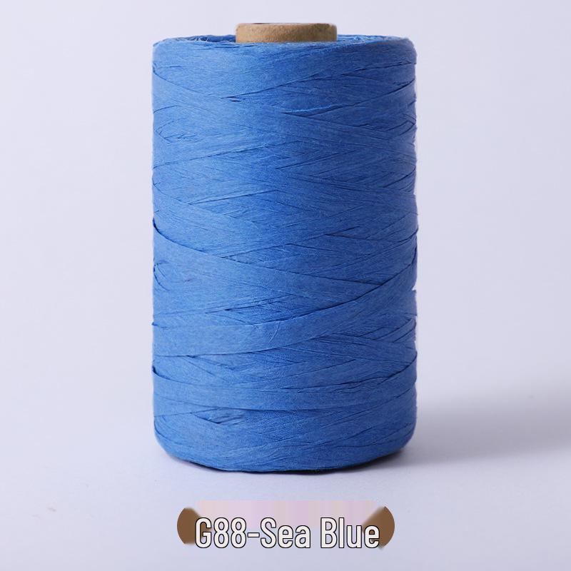 Cotton Raffia Yarn for Crocheting and Knitting Summer Hats and Bags