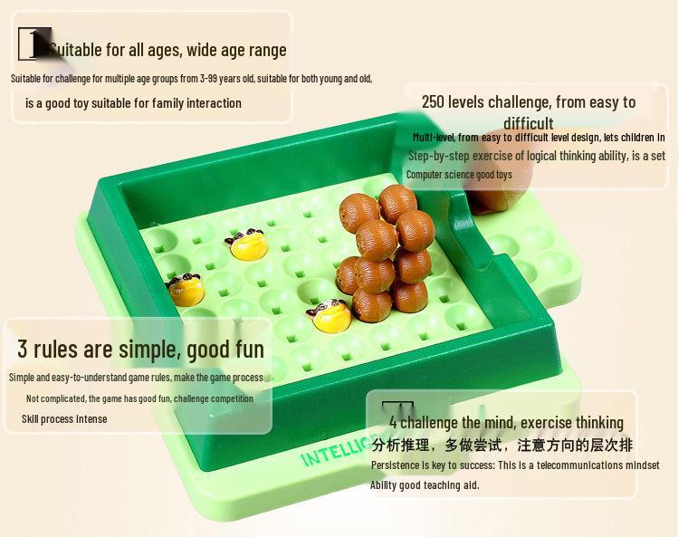 Little Hedgehog's Maze Adventure: Parent-Child Interactive Educational Toy