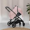 Cotton Yarn Baby Stroller Cover: Lightweight, Breathable Muslin Sunshade