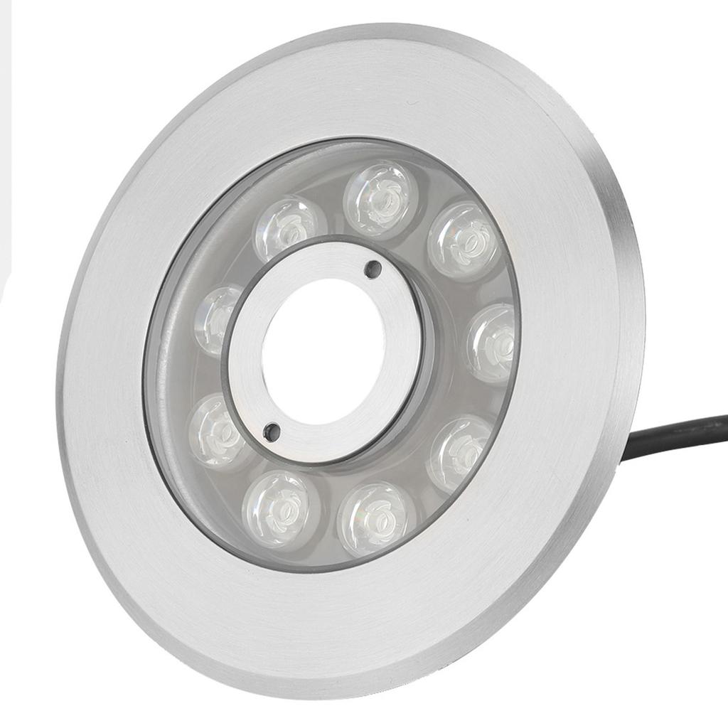 AC12V LED Underwater Lamp IP68 Waterproof Pool Light for Fountain Swimming Pool 9W White