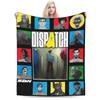 Покрывало для игры Dispatch Blanket Cover Invisigal Водяной Мальчик Шерстяное Пледовое Покрывало Декор для Путешествий на Самолете Ультрамягкое Теплое Покрывало на Кровать