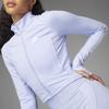 Adidas Women S Hyperglam Full Zip Ribbed Cover Up Training Crop Zip Up