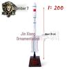 Long March 7 Rocket Model
